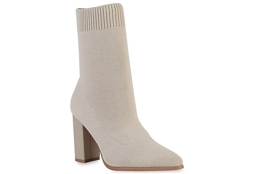 VAN HILL 838159 Schlupfboots Damen Schlupfstiefeletten Stiefeletten Stiefel günstig online kaufen