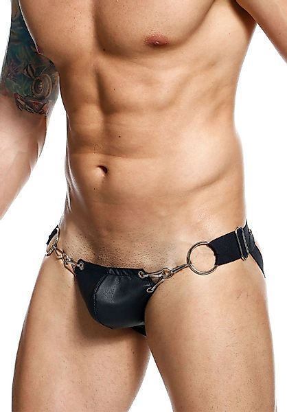 MOB Eroticwear Slip Männer-Slip mit Ringen günstig online kaufen