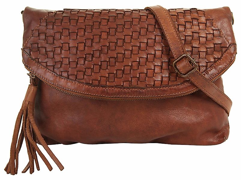 Samantha Look Umhängetasche echt Leder, Made in Italy günstig online kaufen