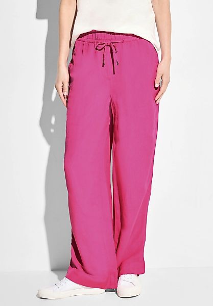 Cecil Leinenhose "Style Neele", in Unifarbe günstig online kaufen
