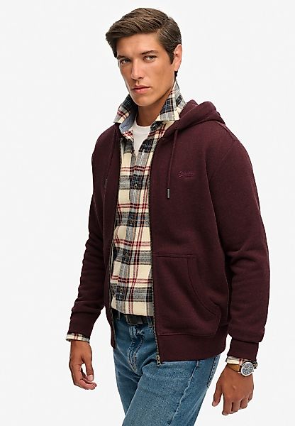 Superdry Kapuzensweatjacke "ESSENTIAL LOGO ZIP HOODIE HB" günstig online kaufen