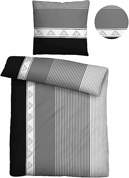 Kappa Bettwäsche "Emi" 2 Stk. tlg. pflegeleichte + feinfädige Qualität, 100 günstig online kaufen