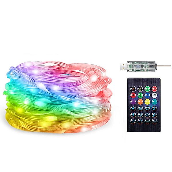 JOYOLEDER Lichterkette Dekolicht Smart LED Lichterkette günstig online kaufen