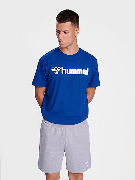 hummel T-Shirt Regular Fit Stretch Rundhalsausschnitt günstig online kaufen