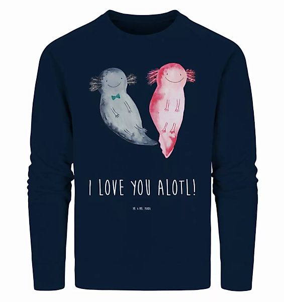 Mr. & Mrs. Panda Longpullover Größe L Axolotl Liebe - French Navy - Geschen günstig online kaufen