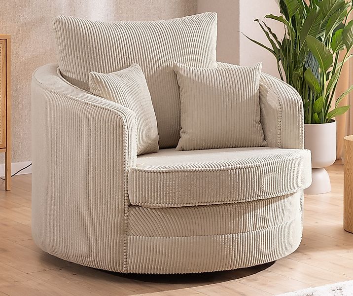 S-Style Möbel Drehsessel Ted Love Seat günstig online kaufen