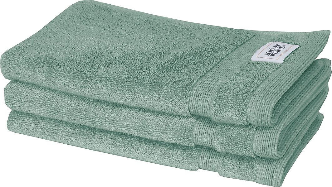 SCHÖNER WOHNEN-Kollektion Gästehandtuch Cuddly, Frottier (3-St), günstig online kaufen