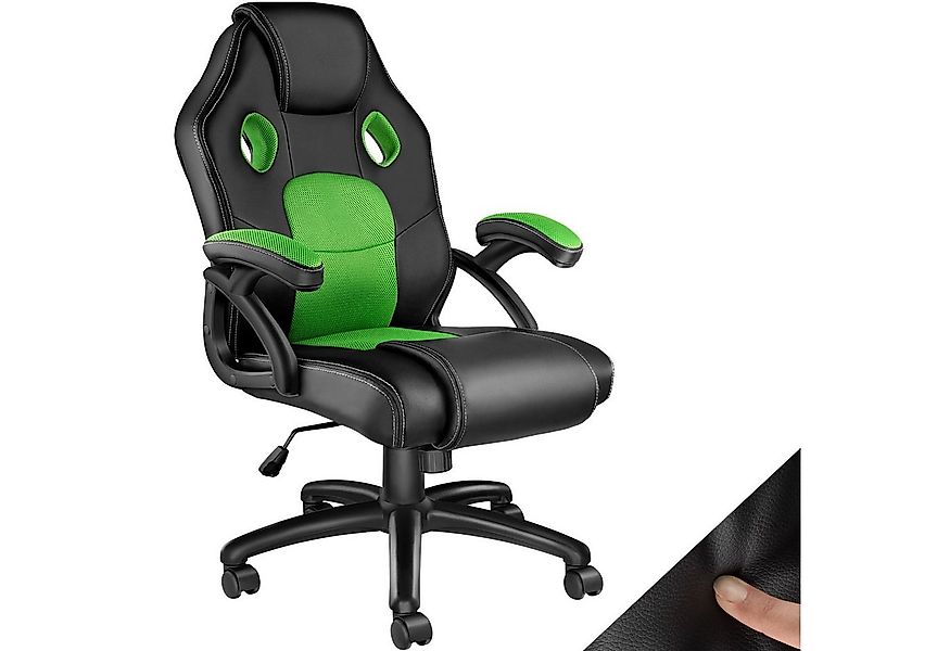 tectake Gaming-Stuhl Bürostuhl (Set, 1 St), Textileinlagen gegen Schwitzen günstig online kaufen