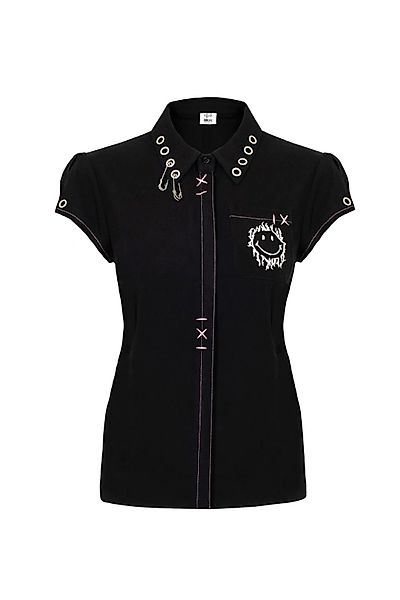 Hell Bunny Blusenshirt Dylan Shirt günstig online kaufen