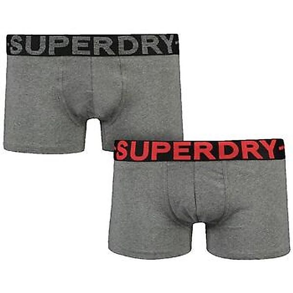 Superdry  Shorts Caleçons  lot de deux coupe caleçon gris günstig online kaufen