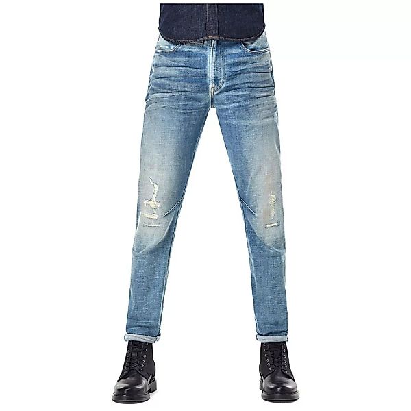 G-star D-staq 3d Slim Jeans 33 Vintage Cool Aqua Destroyed günstig online kaufen