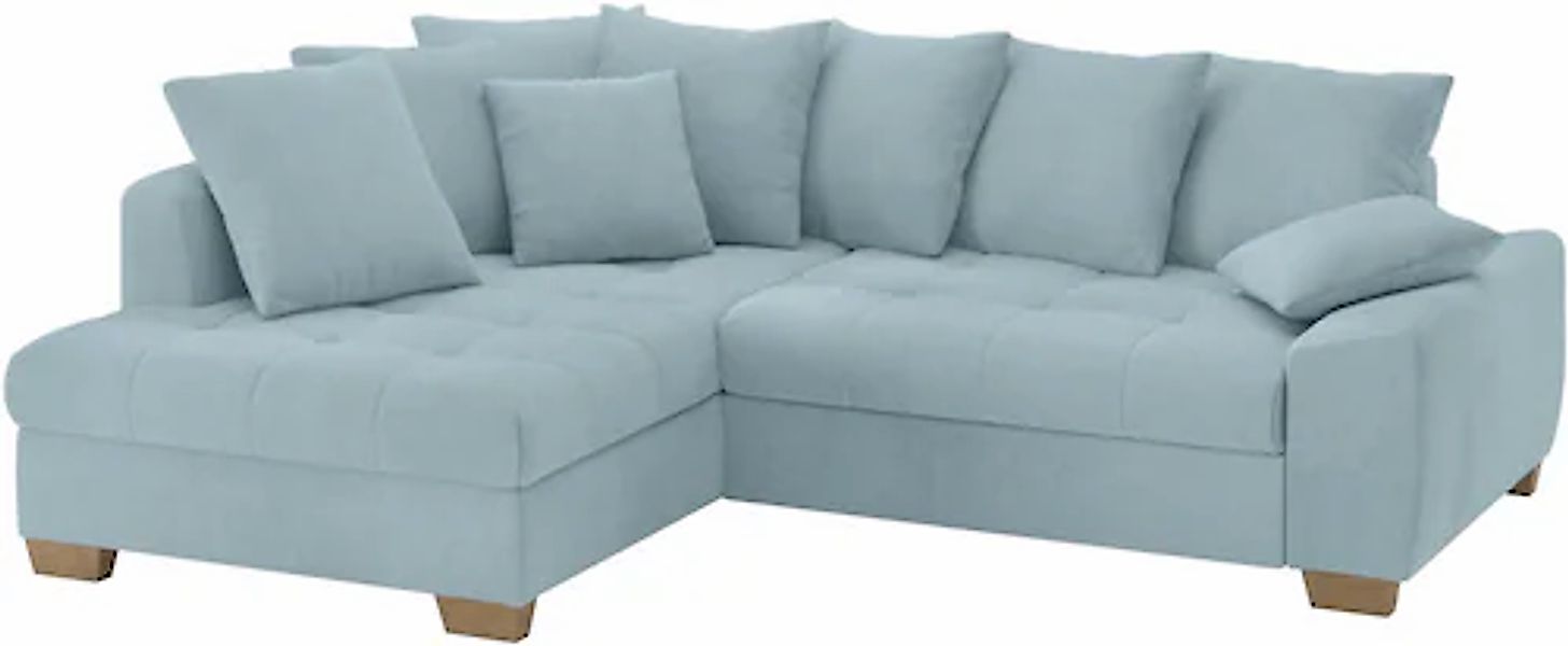 Mr. Couch Ecksofa »Nikita II, L-Form«, Wahlweise mit Bettfunktion, Bettkast günstig online kaufen