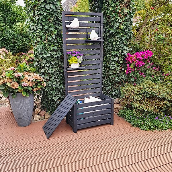 promadino Spalier, mit Staukasten, BxTxH: 70x40x180 cm günstig online kaufen