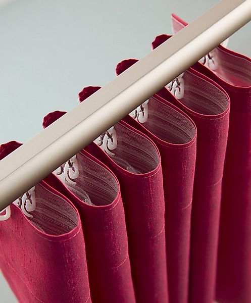 rewagi Gardine Wellenfalten, transparent / Breite: günstig online kaufen