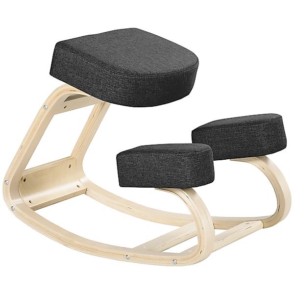 Vinsetto Kniestuhl Ergonomischer Kniestuhl, Gesundheitsstuhl für Homeoffice günstig online kaufen