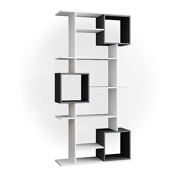 Vicco Raumteiler Cube, Weiß/Anthrazit, 92 x günstig online kaufen