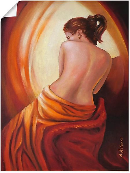 Artland Wandbild "Weiblichkeit im Licht", Erotische Bilder, (1 St.) günstig online kaufen