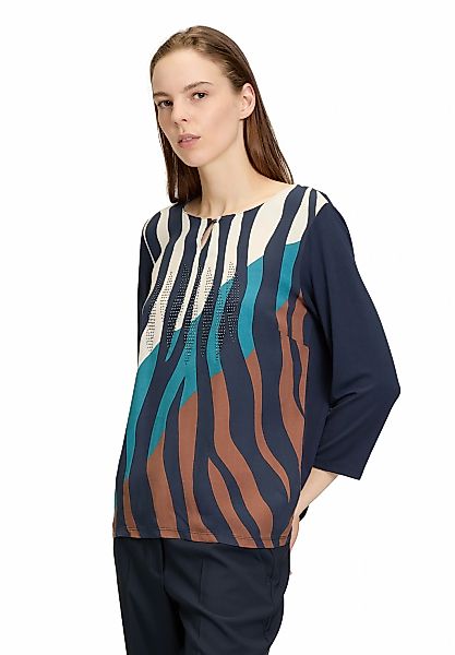 Betty Barclay 3/4-Arm-Shirt "Damen Blusenshirt mit Aufdruck" 1 Stk. tlg. Gl günstig online kaufen