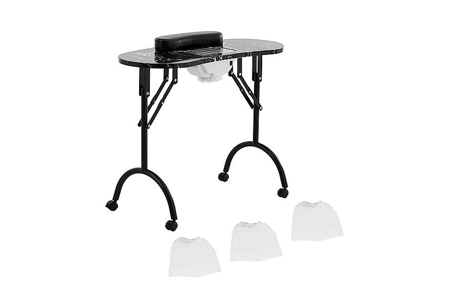 Physa Schminktisch Nageltisch faltbar Maniküretisch Nagelstudio-Tisch Handa günstig online kaufen