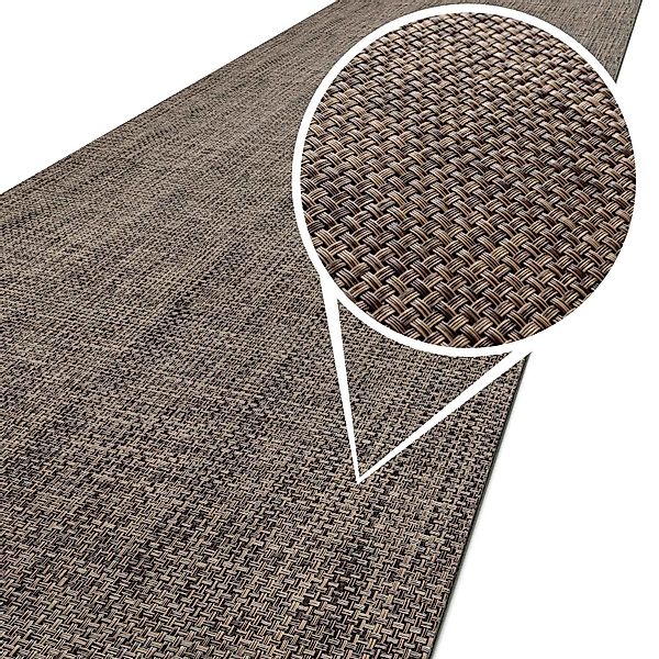 ANRO Küchenläufer Hochwertig Outdoorläufer Teppich TATAMI günstig online kaufen