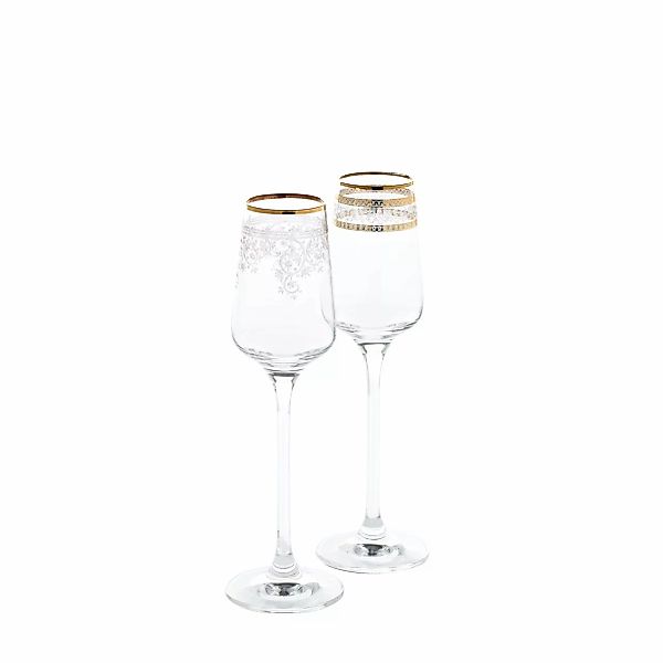 Likörglas Charisma Flora & Golden Flower 4er-Set günstig online kaufen