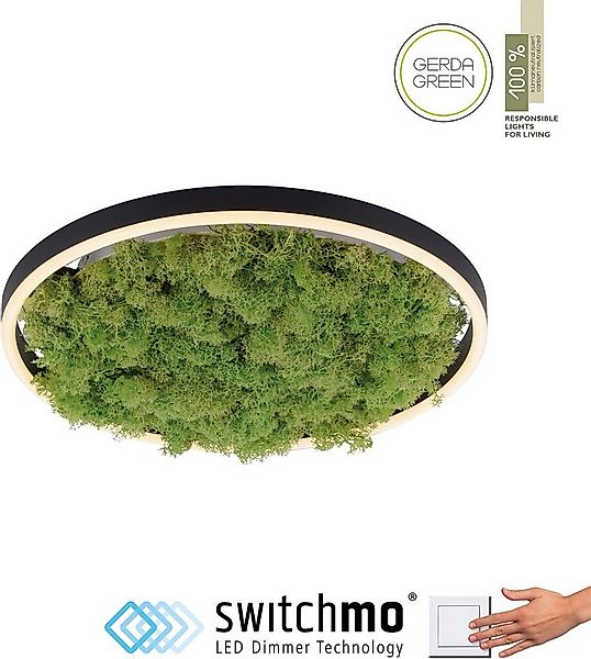 JUST LIGHT Deckenleuchte GREEN RITU, LED fest integriert, Warmweiß günstig online kaufen