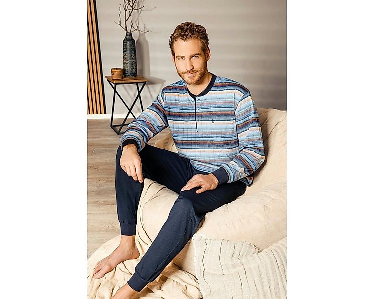 Hajo Pyjama Hajo, Schlafanzug Klima-Komfort 53630 günstig online kaufen