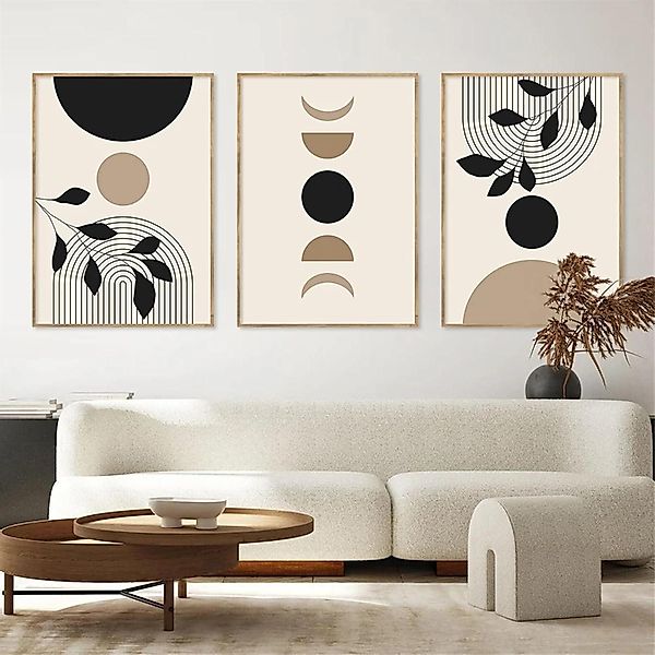Trayosin Kunstdruck Moderne Abstrakte Poster Set günstig online kaufen