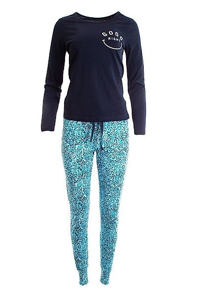 Era&Me Pyjama Damen Pyjama Set Schlafhose + Langarm Oberteil (Schlafanzug S günstig online kaufen