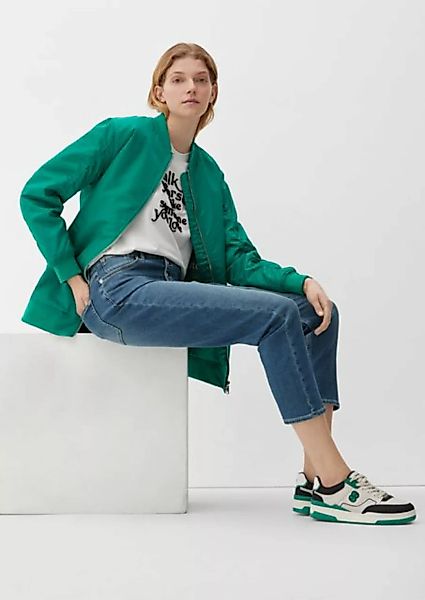 s.Oliver 5-Pocket-Jeans Ankle-Jeans Franciz / Relaxed Fit / Mid Rise / Tape günstig online kaufen