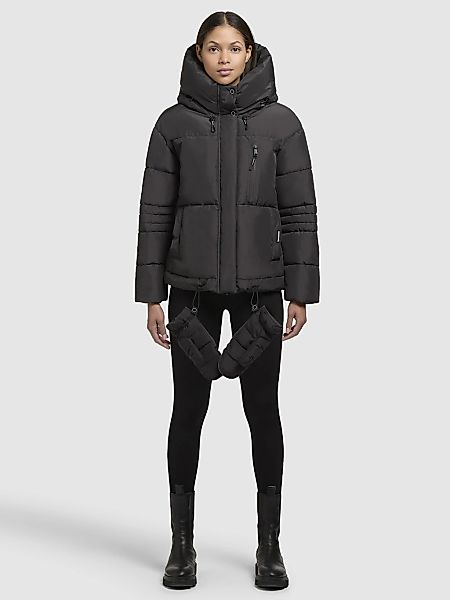 khujo Steppjacke "PEEKE WITH GLOVES" mit Kapuze günstig online kaufen