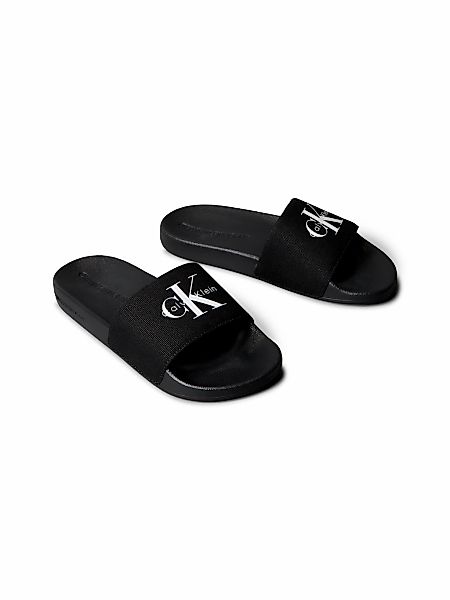 Calvin Klein Jeans Badepantolette "SLIDE MONOGRAM WN LOGO CK" Strandschuh, günstig online kaufen