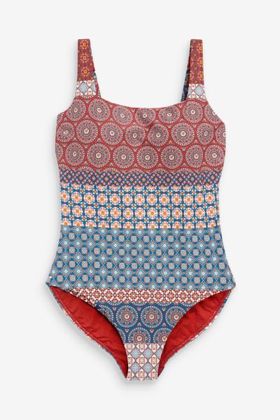 Next Badeanzug Badeanzug mit Karree-Ausschnitt, DD+ günstig online kaufen