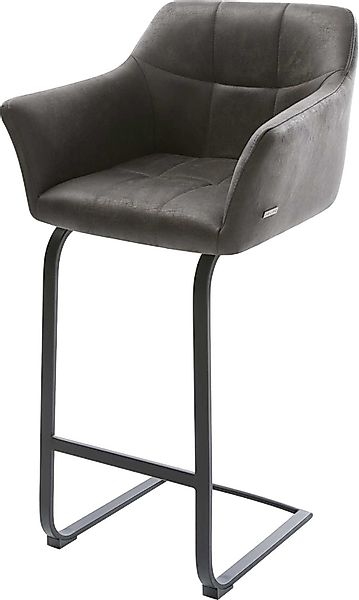 DELIFE Barhocker Yulo-Flex, Freischwinger flach Metall günstig online kaufen