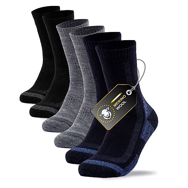 OCCULTO Kuschelsocken Herren Merino Thermo Socken günstig online kaufen