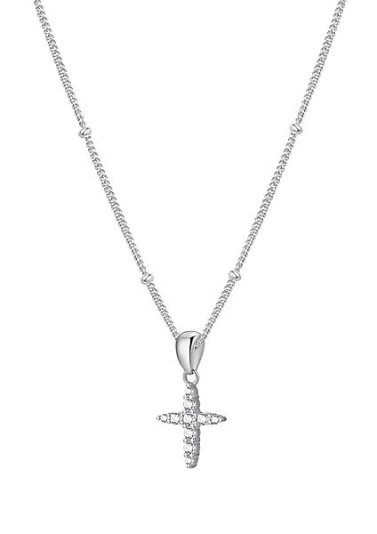 Hey Happiness Kreuzkette Silber 925 mit günstig online kaufen