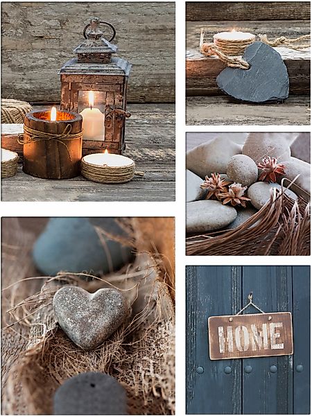 Art for the home Leinwandbild Home, günstig online kaufen