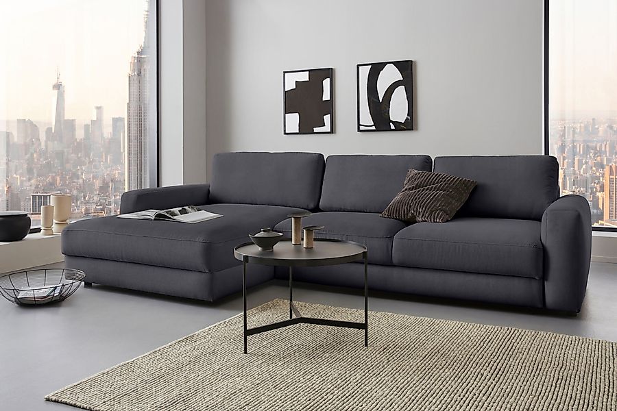 Places of Style Ecksofa "Bloomfield, bequem und elegant, L-Form", wahlweise günstig online kaufen