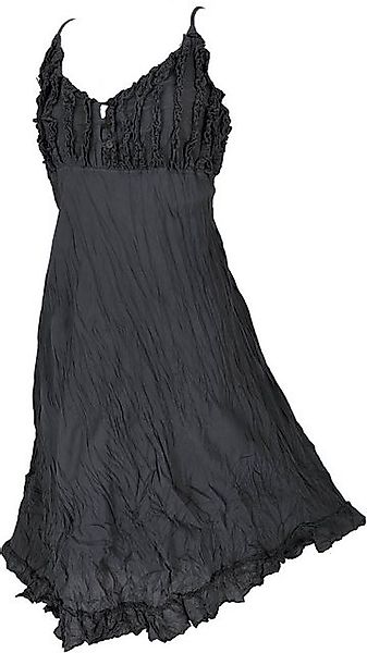 Guru-Shop Midikleid Boho Sommerkleid, luftiges Krinkelkleid,.. günstig online kaufen