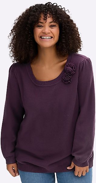 Sheego Strickpullover "Pullover" günstig online kaufen