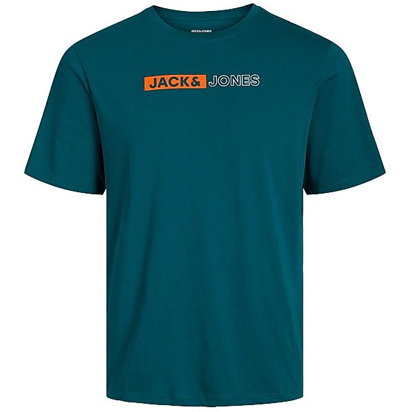 Jack&Jones T-Shirt mit Label-Print Farbe grün Größe: 4XL günstig online kaufen