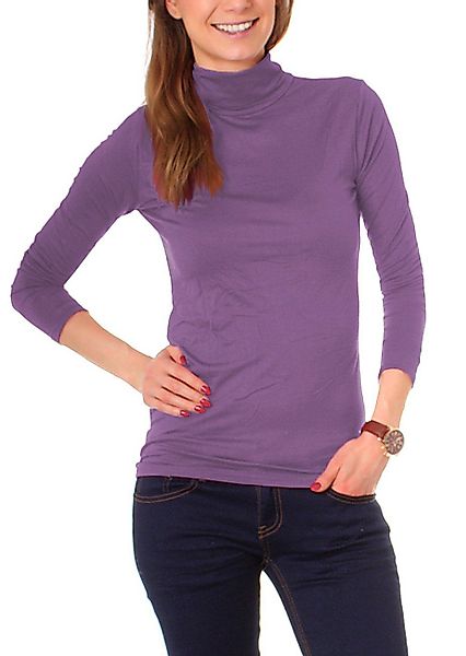 Muse Rollkragenshirt Basic Rollkragenshirt Langarm 3315 günstig online kaufen