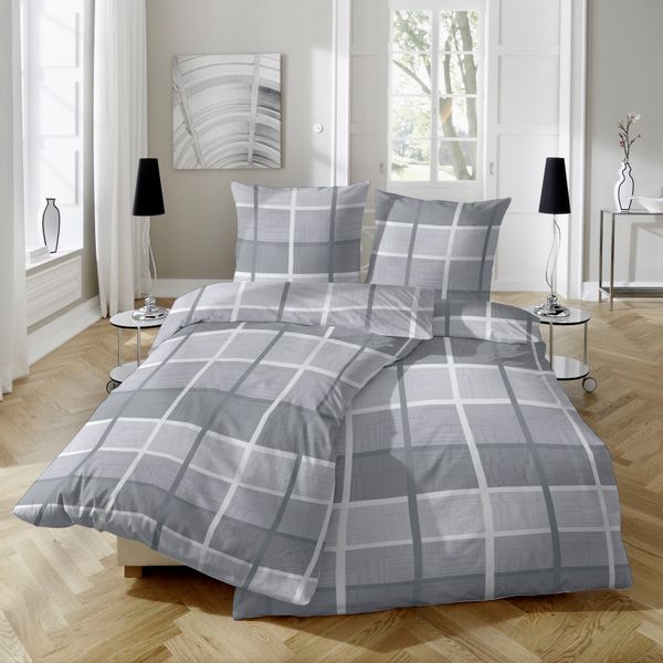 Primera Bettwäsche "Biber-Bettwäsche Ruutu" 2 Stk. tlg. mit einem klassisch günstig online kaufen