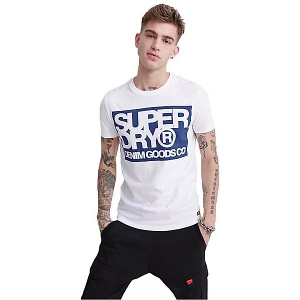Superdry Denim Goods Co Print Langarm-t-shirt XL Optic günstig online kaufen
