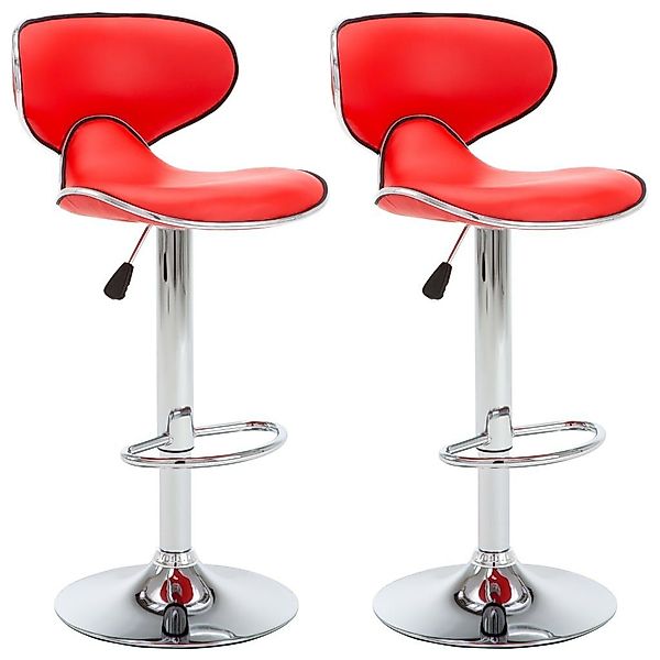 vidaXL Barhocker Barhocker 2 Stk. Rot günstig online kaufen