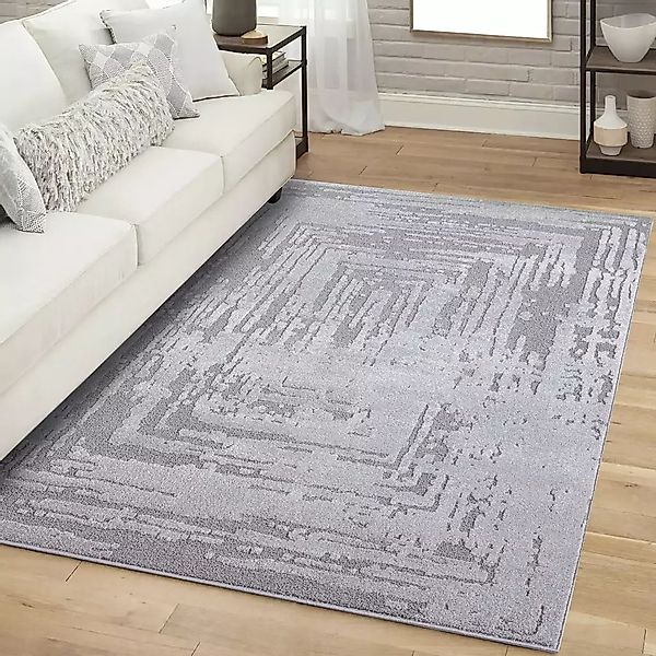 Carpet City Teppich "FLAIR171" rechteckig 11 mm Höhe Kurzflor-Teppich, Skan günstig online kaufen