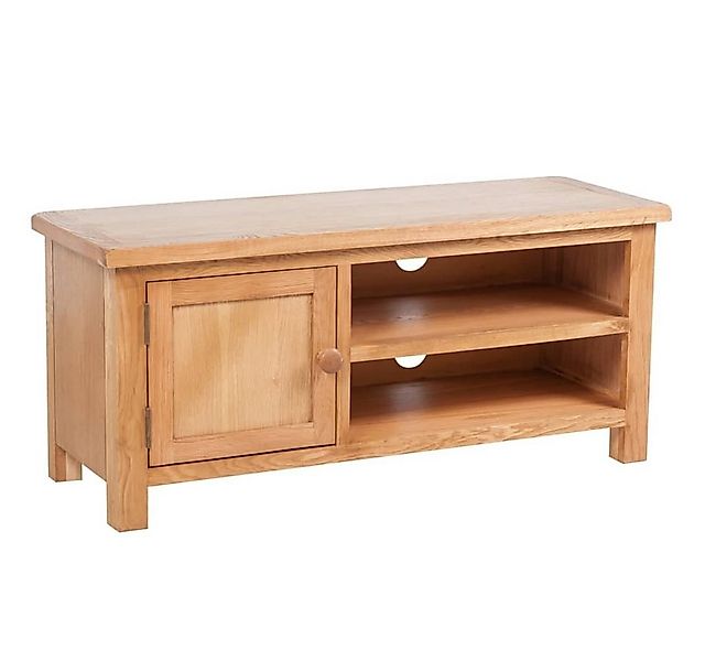 furnicato TV-Schrank 103x36x46 cm Massivholz Eiche (1-St) günstig online kaufen