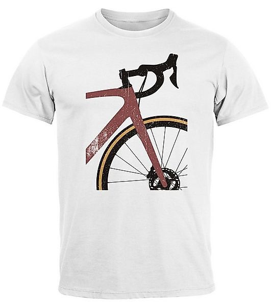 Neverless Print-Shirt Herren T-Shirt Fahrrad Bike günstig online kaufen
