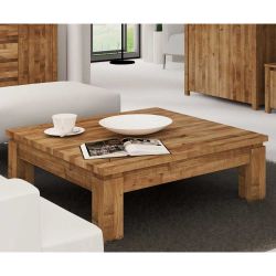 Massiv Couchtisch aus Wildeiche geölt günstig online kaufen