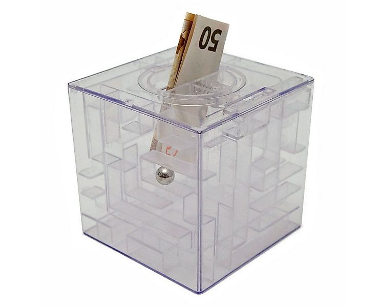 Goods+Gadgets Spardose 3D Labyrinth Spardose – Spaßiges Geldgeschenk für Fr günstig online kaufen